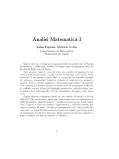 Read Online Analisi Matematica I Calvino Polito 