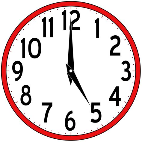 Analog Clock Clip Art