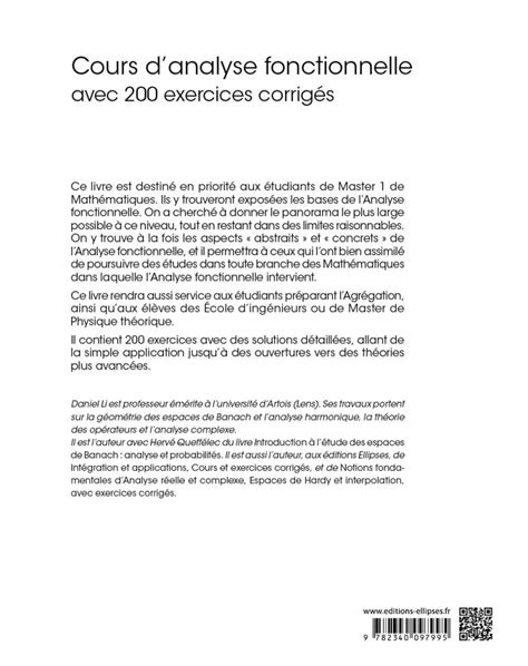 analyse 200 exercices da c veloppa c s 800 exerci