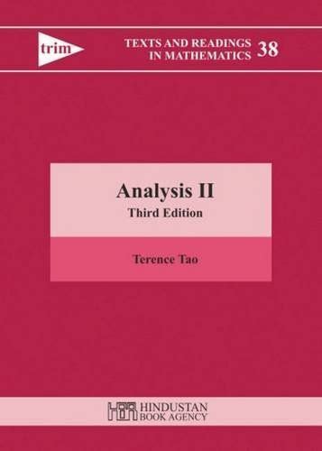 Analysis I Third Edition Texts And Readings In Ma