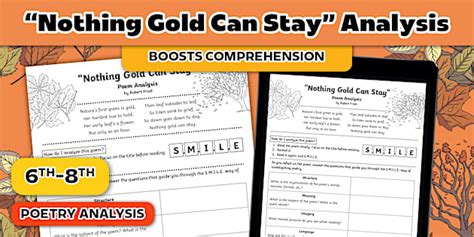 Analysis Of Nothing Gold Can Stay