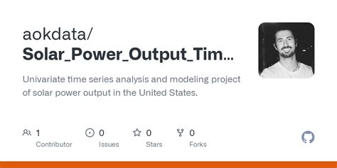 Analysis Of Power Output Time Series In Response To