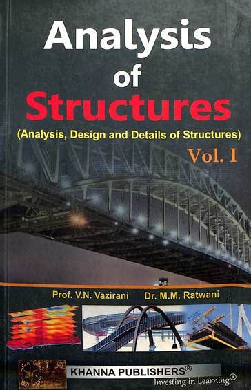 analysis of structures vol 1 by vazirani