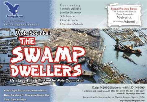 Analysis Of Swamp Dwellers By Wole Soyinka