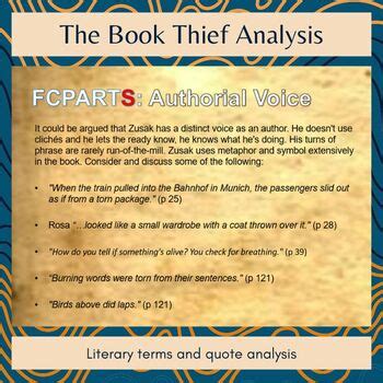 Analysis Of The Book Thief