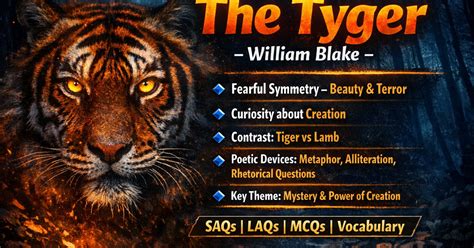 Analysis Ofthe Tyger By William Blake