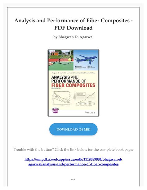 Full Download Analysis And Performance Of Fiber Composites Pdf 