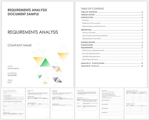 Read Analysis Document Template 
