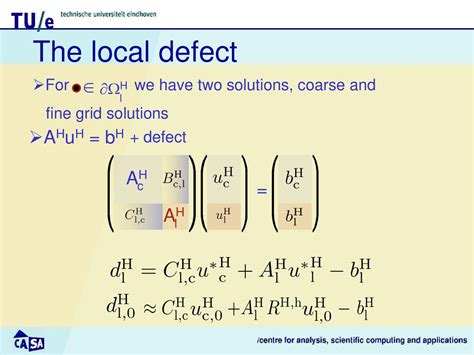 Full Download Analysis Of A Defect Correction Method For Geometric 