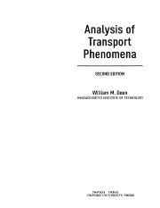 Read Analysis Of Transport Phenomena Deen Free Download 