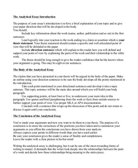 Download Analysis Paper Introduction Example 