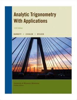 Full Download Analytic Trigonometry With Applications 11Th Edition 