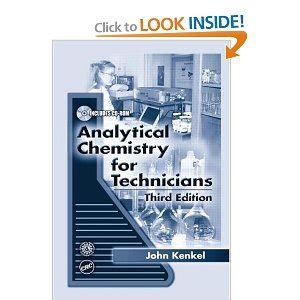 Analytical Chemistry For Technicians Third Edition