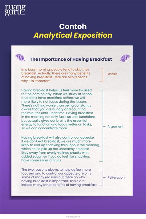 Analytical Exposition Text Example