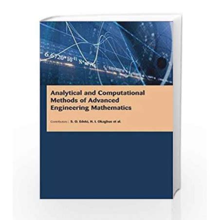 Read Online Analytical And Computational Methods Of Advanced Engineering Mathematics 1St Edition 