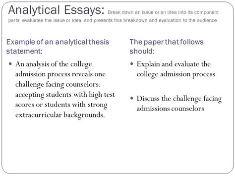 Read Analytical Paper Thesis 