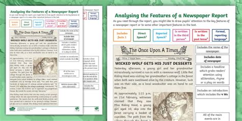 Analyzing A Newspaper Article