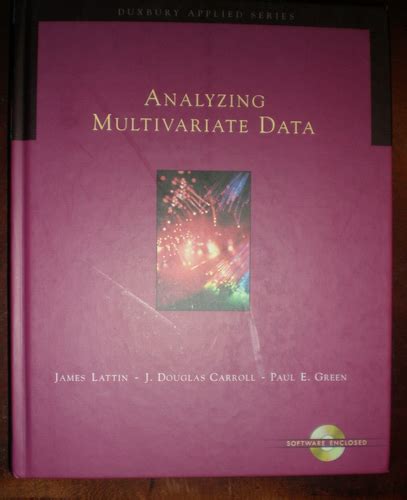 analyzing multivariate data lattin carroll