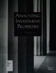 Download Analyzing Investment Properties Pdf By Andrew W Tompos Ebook Pdf 