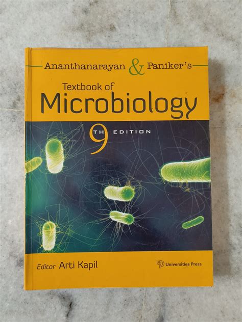 Download Ananthanarayan And Paniker Microbiology 9Th Edition 