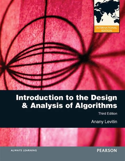 Anany Levitin Design Analysis Of Algorithms Solutions