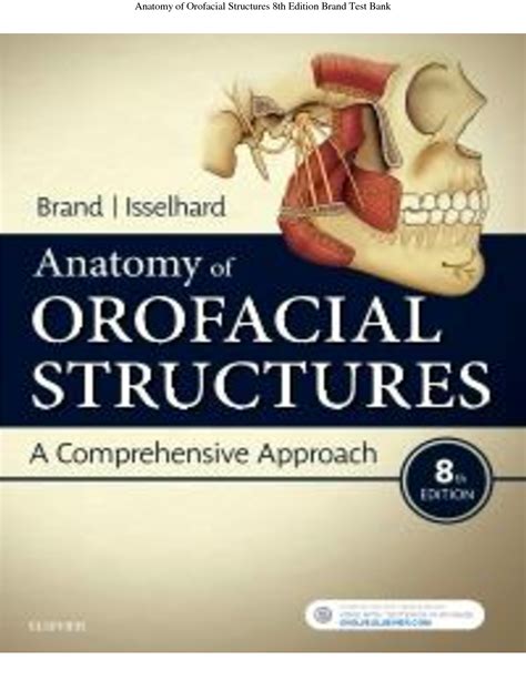 Anatomy Of Orofacial Structures 8th Edition