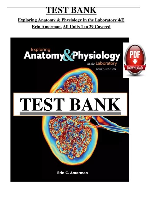 Anatomy Physiology 4th Edition Test Bank