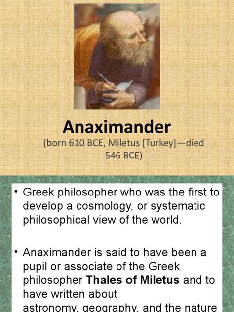 anaximander biography examples