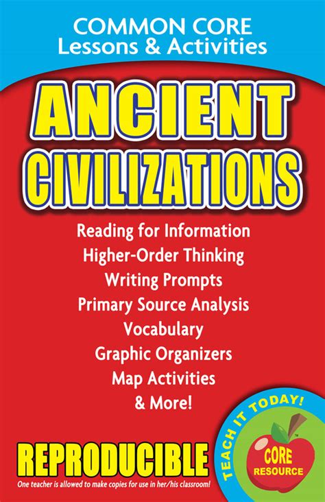 ancient civilizations common core