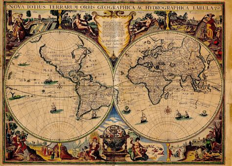 Ancient Maps Of The World