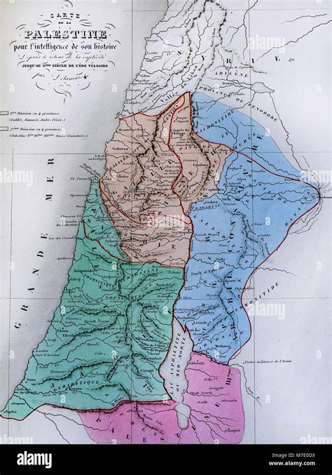 Ancient Palestine Map