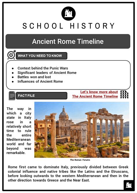 Ancient Rome Facts Amp Worksheets School History Roman Empire 4th Grade Worksheet - Roman Empire 4th Grade Worksheet