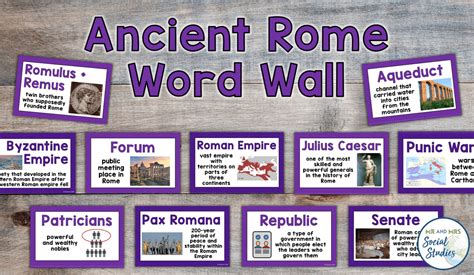 Ancient Rome Word Wall Vocabulary Teach Starter Ancient Rome Vocabulary Worksheet - Ancient Rome Vocabulary Worksheet
