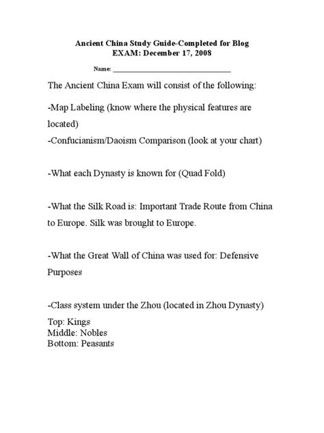 Full Download Ancient China Guided Answer Key 