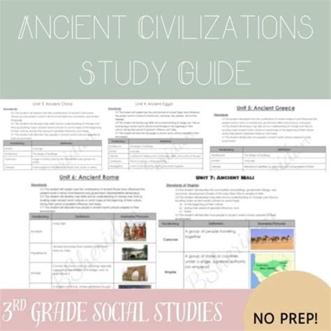 Read Ancient Civilizations Study Guide 