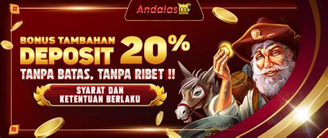 ANDALAS SLOT：Andalas188 | Kasino Online Terdaftar di Curacao dengan 15 Bonus