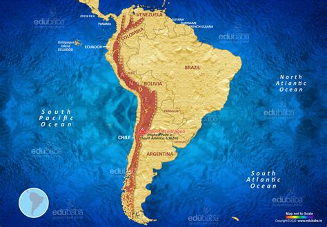 Andes Mountains Map