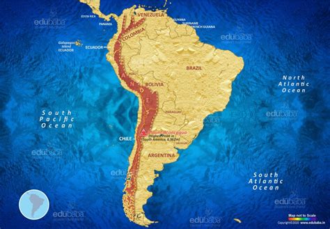 Andes Mountains Map   Andes Wikipedia - Andes Mountains Map