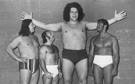 andre the giant next to normal person