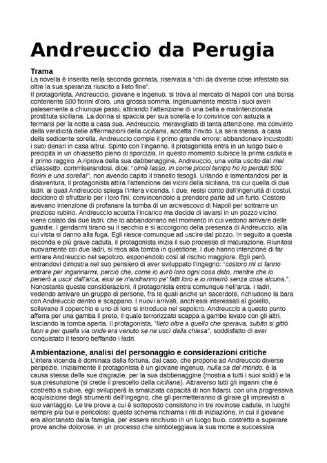 Andreuccio Da Perugia Testo