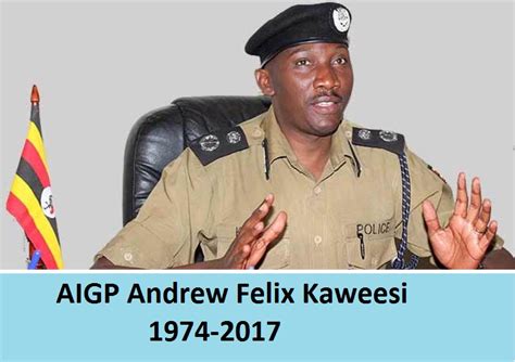 andrew felix kaweesi biography of donald