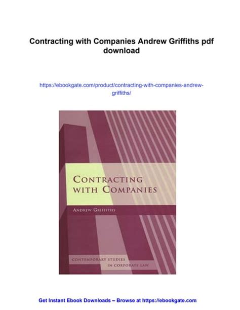 Andrew Griffiths Pdf