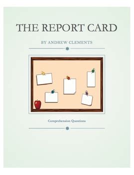 Download Andrew Clements Report Card Chapter Questions 