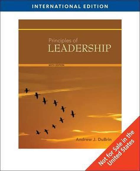 Read Andrew Dubrin Leadership 6Th Edition 