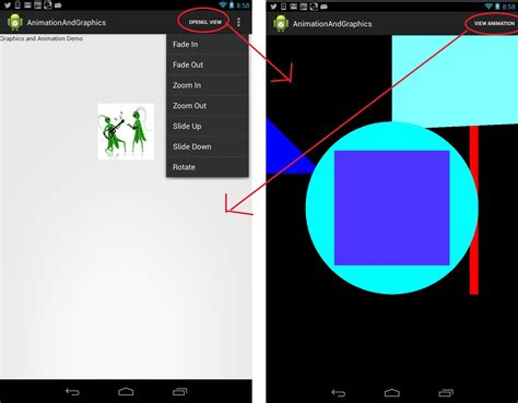 android 2d graphics opengl