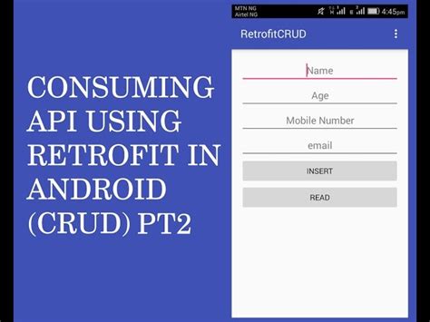 Android Crud Tutorial With Example Application