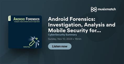 Android Forensics Investigation Analysis And Mobile Security For Google Android