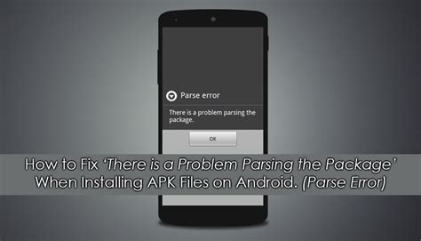 Android Package Parsing Error Installing Apk Stack Overflow Parse Error Apk - Parse Error Apk