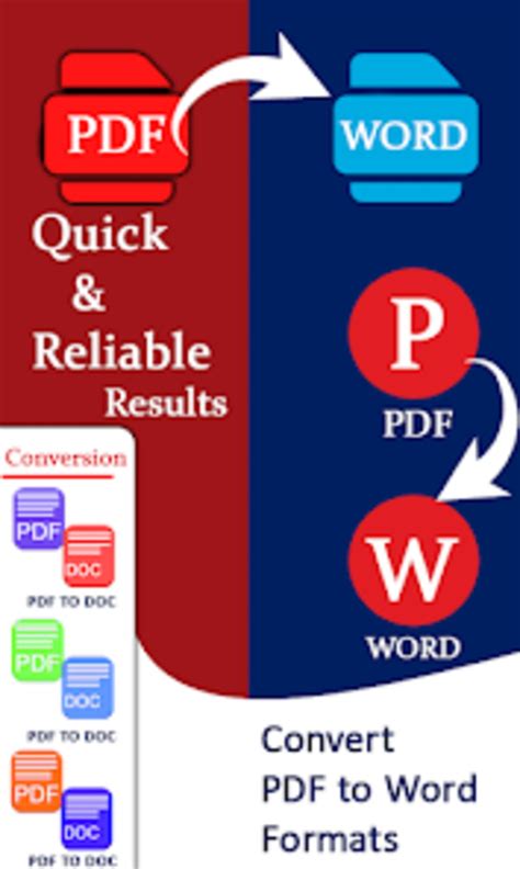 android pdf to word converters