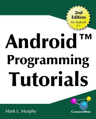 Android Programming Tutorials 2nd Edition